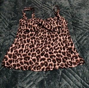Size 10 Liz Claiborne swim top